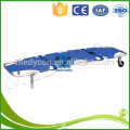 Emergency Aluminum Alloy Foldaway Stretcher with Wheel